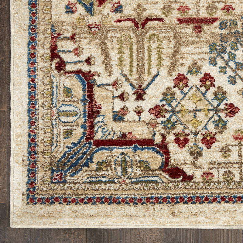 Oriental Indoor Rug, Rectangle 3' x 5'
