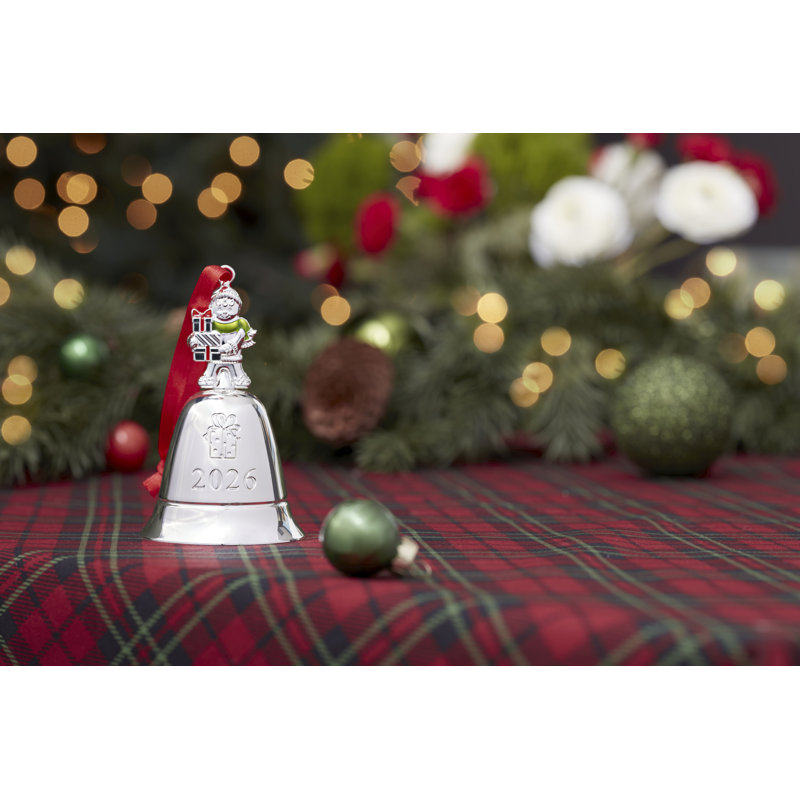 Lenox 2026 Musical Bell Silverplate Ornament
