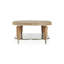 Villa Cherie Oval Cocktail Table - Caramel