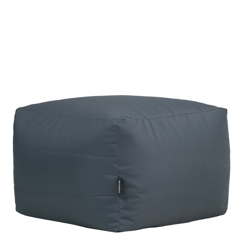 icon Modular Outdoor Pouffe, Grey