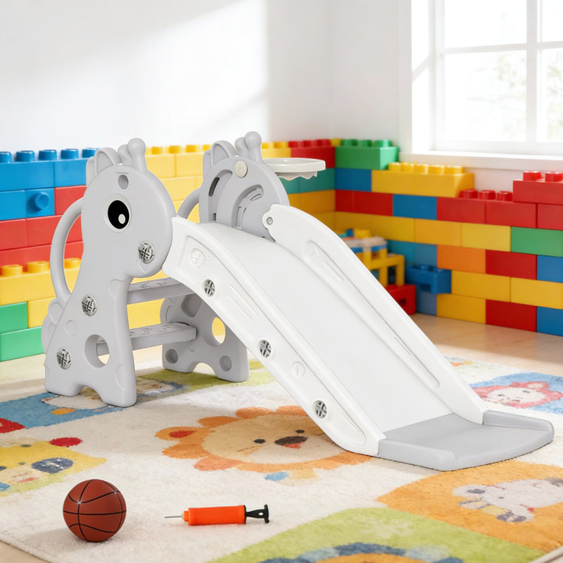 d7b-b319-464d2 BouncyBliss 20.79 W Freestanding Slide