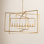 Kynlee 9 - Light Geometric Rectangle Chandelier