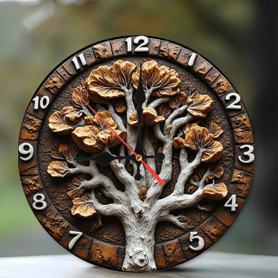 Horloge murale en résine