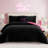 Juicy Couture Solid Plush Reversible Cheetah Bows Comforter Sets-118396645