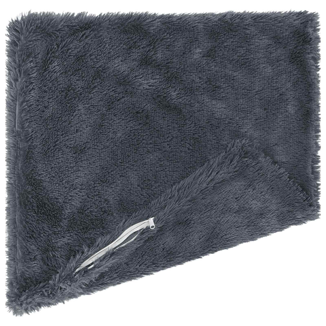 vidaXL - HEERLEN Cushion Covers - 40 x 40 cm - Set of 6 - Black - Image 2