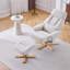 Fauteuil inclinable pivotant à 360 ° avec repose-pieds ergonomique Comfort Design-133689237