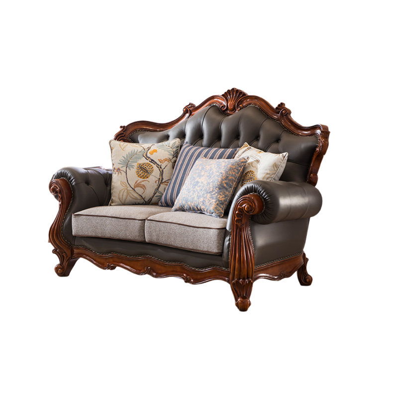 Causeuse 73,23 po American Living, Gris / Gris foncé