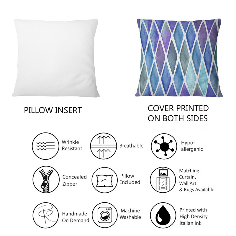 Geometric Throw Pillow