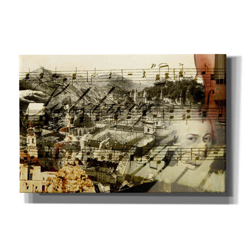 Trinx «Classical Music» par Graphinc, estampe numérique sur toile, H 12 po x l 18 po