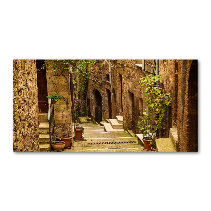 Italian Streets - Wrapped Canvas Print