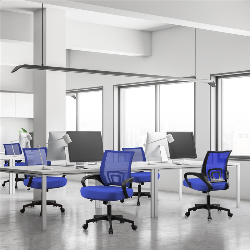 Genie Ergonomic Mesh  Task Chair, Blue