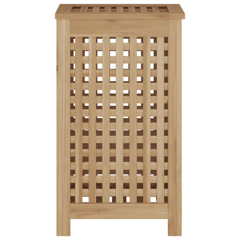 Panier à linge en bois, H 23,6 po x l 13,8 po x P 9,8 po
