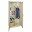 Armoire de rangement en acier Classic de l 36 po x P 24 po x H 72 po Classic Sandusky par Sandusky-26293