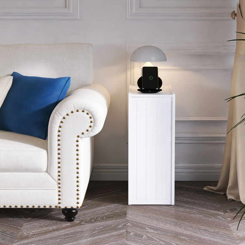 Kedara End Table and Built-In Outlets