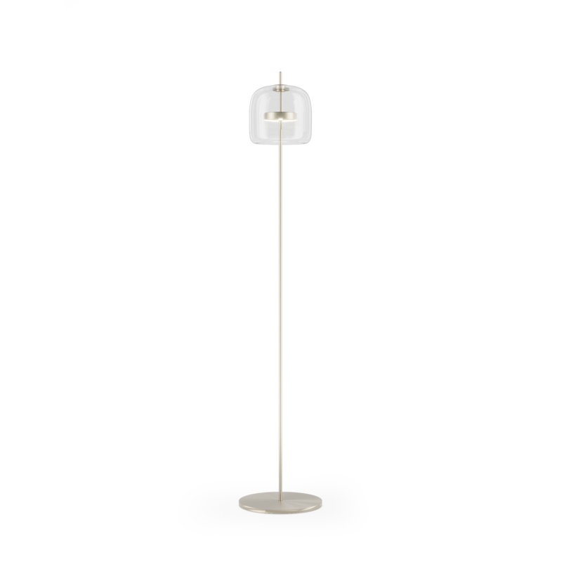 Jube Floor Lamp P Crystal Transparent Matt Gold 2 L2415 Ul, 2700, Matte Steel, Crystal Transparent
