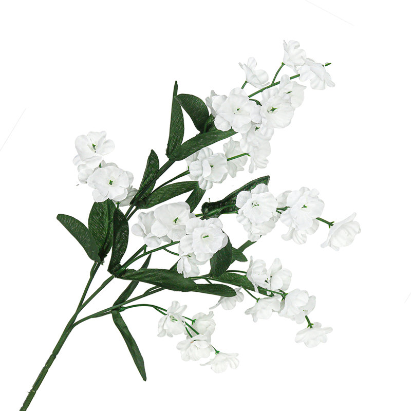 Tige de fleur artificielle Gipsophila, Blanc