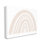 Arches arc-en-ciel à motif neutre brun brun beige surdimensionné rustique surdimensionné, art numérique par estampe numérique par Daphne Polselli