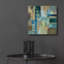  «Focal Point» par Silvia Vassileva, art mural en verre acrylique, 12 po x 12 po