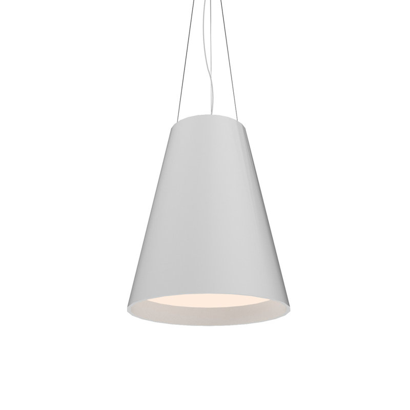 1 - Light LED Pendant, Imbuia, 4000