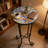Reginald Outdoor Ceramic Top Side Table
