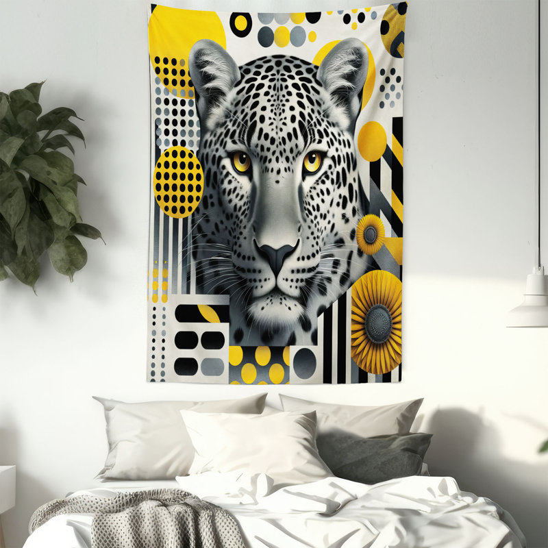Tapisserie en polyester, H 80 po x l 60 po