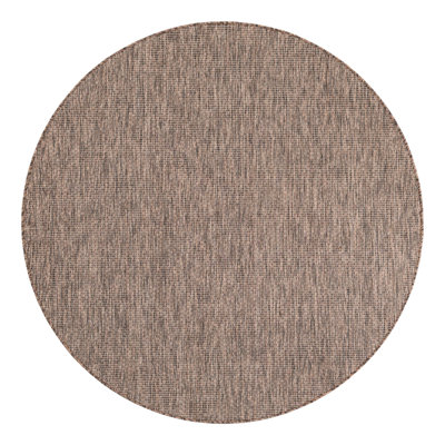 Abderus Light Brown Indoor Area Rug