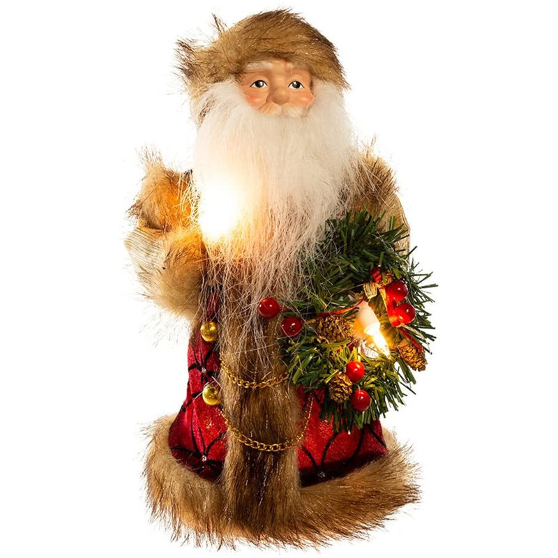 Ornement figurine suspendu père noël