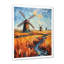 Fauvist Windmill Meadows I - Wind Turbines, art mural-156836381-156836374
