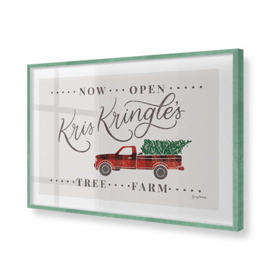 Kris Kringle's Tree Farm Print