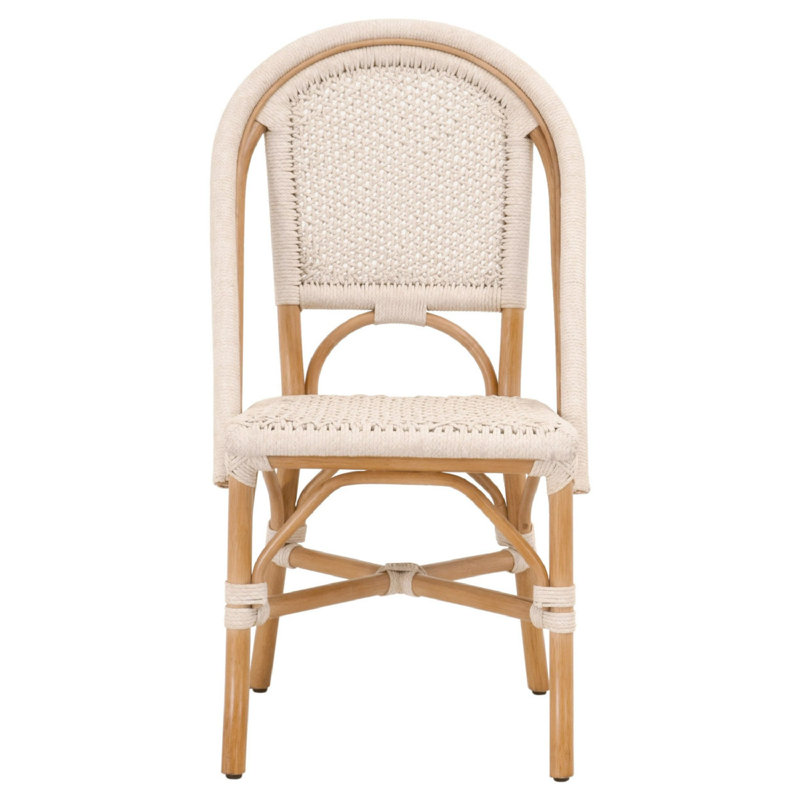 Chaise d'appoint Breylyn en beige / brun