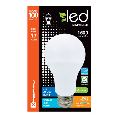 17W E26 Dimmable LED Light Bulb