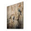 «Bird Silent Watcher II», reproduction sur bois d'animaux sur bois de pin naturel-109492274
