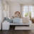  Jeilynn Solid Wood Foundation Bed Frame with Matching Footboard-339714120-339714121
