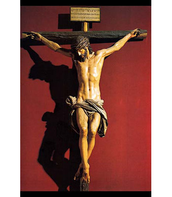 Christ sur la croix-impression d’art graphique