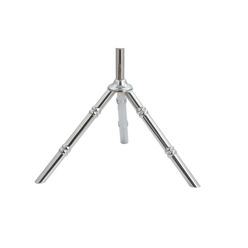 Imler 62'' Tray Table Floor Lamp, Chrome