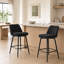 Tabouret de bar et de comptoir pivotant de 25,6 po Deboroh-188359132