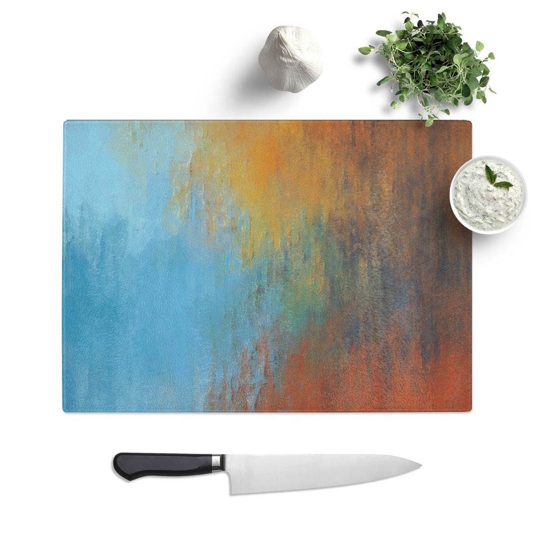 Glass For A Sunrise in Abstract Chopping Board