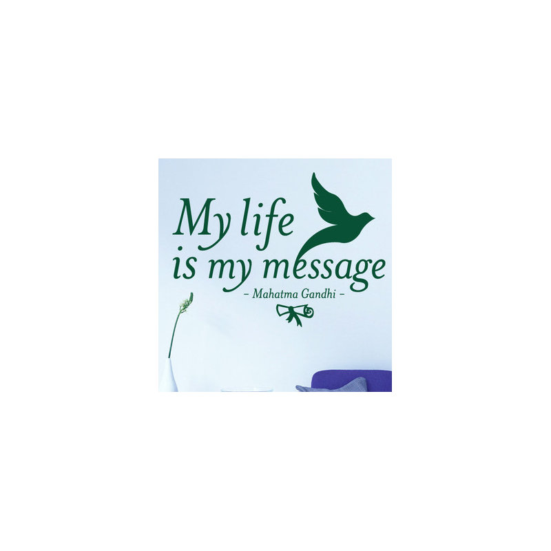 Wall Decal, Dark Green, Large