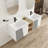 Ingibergur 59.61 " W Wall Mounted 2 Double Vanity Bathroom Vanity With Ceramic Top