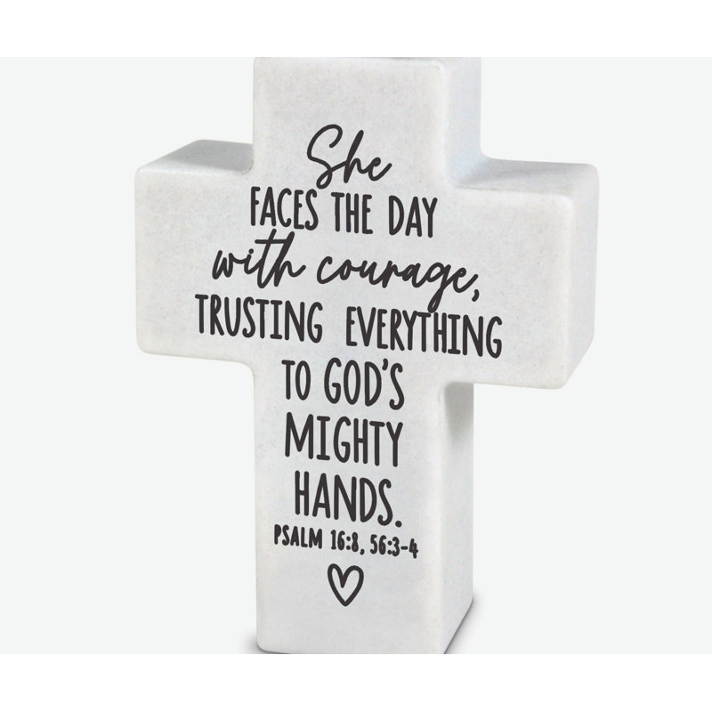 Mini Inspire Cross She Faces The Day