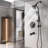 Complete Shower System with Rough in-Valve-97425487