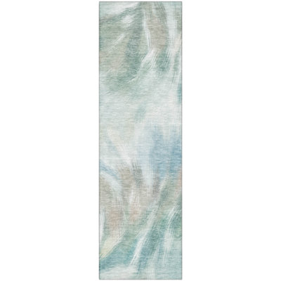 Premium Machine Washable Mayfield AMF2096 Abstract Rug