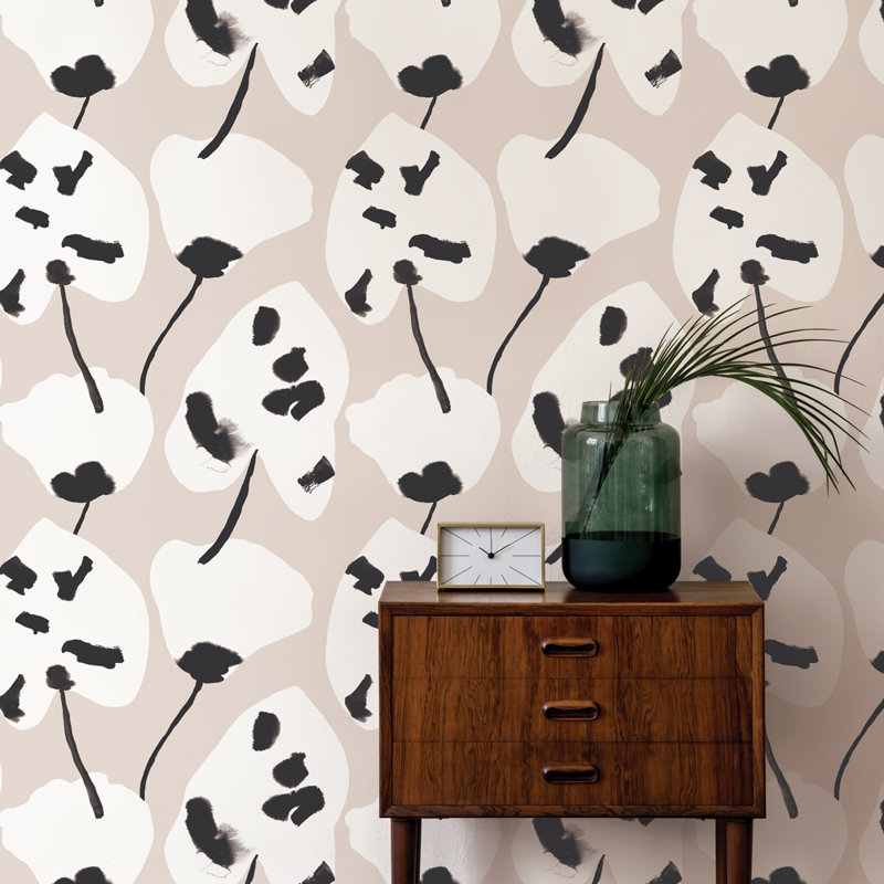 Alda 16.5' L x 20.5" W Peel and Stick Wallpaper Roll