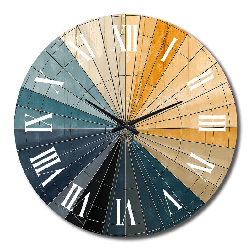 Horloge murale Mid-Century New Balance, Grand