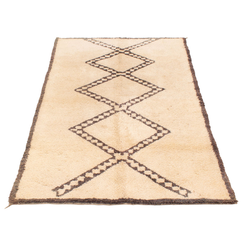 Tapis unique en laine de style années 1990 5 pi 7 po x 9 pi 2 po Penngrove