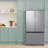 Samsung 32 cu. ft. Mega Capacity 3-Door French Door Refrigerator with Dual Auto Ice Maker in Fingerprint Resistant Stainless Steel