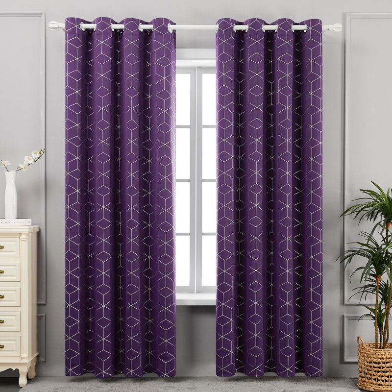 Bost Room Darkening Thermal Curtains, Taupe, Width 117 x Drop 229 cm