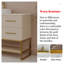Meuble-lavabo autoportant moderne 47,2 po avec vasque en céramique, pieds en acier inoxydable doré et armoire de rangement