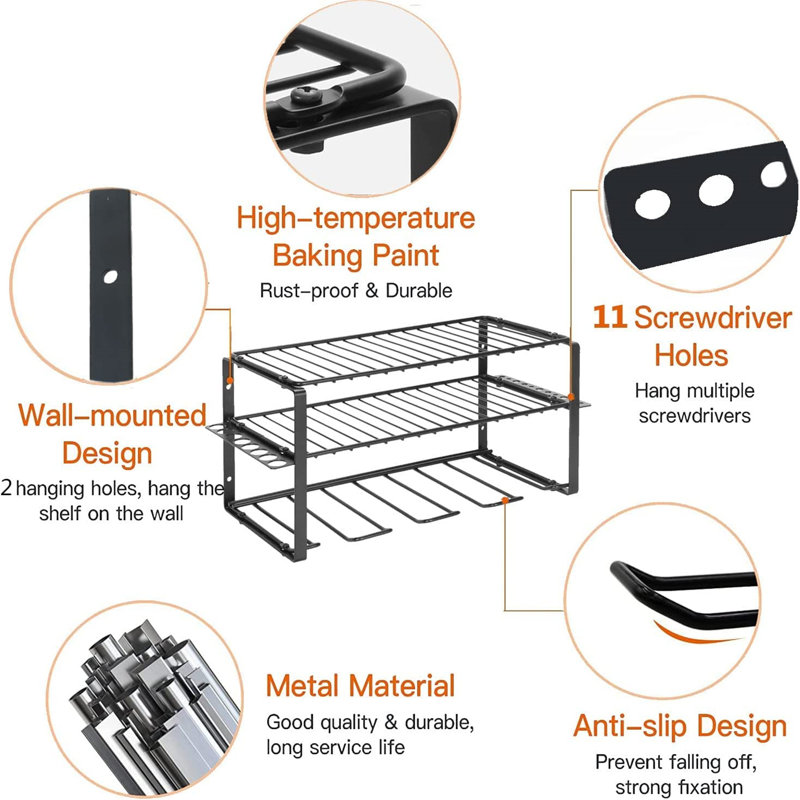 Removable Design Tool Storage Organizer Holder