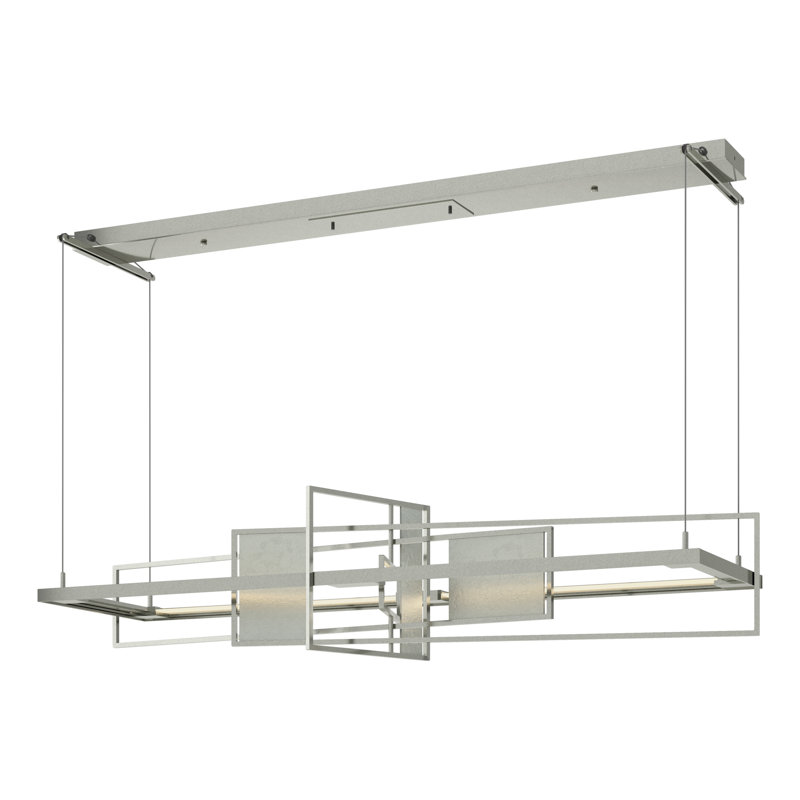 Luminaire suspendu linéaire à DEL Four Seasons, Sterling, Aqualite